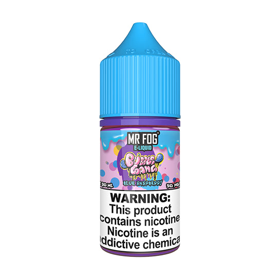 Mr Fog Salt Juice | Blue Raspberry (Bubble Gang)