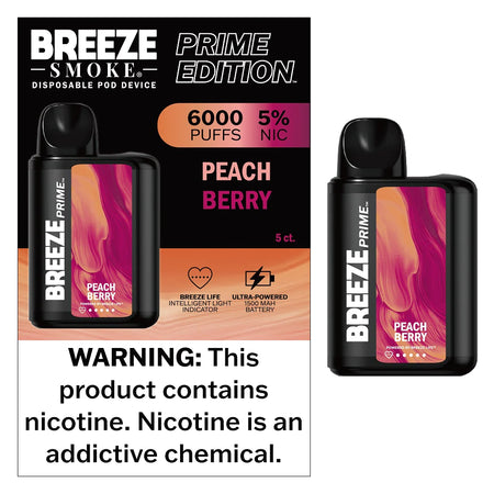 Breeze Mesh Disposable Vape | PRIME Edition | 2000 Puffs - Wild Leaf