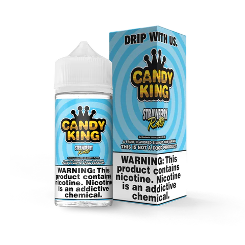 Candy King Vape Juice | Strawberry Rolls - Wild Leaf