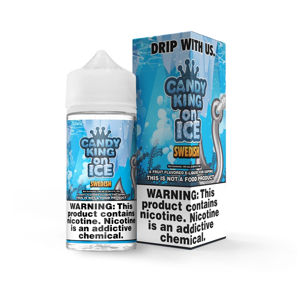 Candy King Vape Juice | Swedish On Ice - Wild Leaf