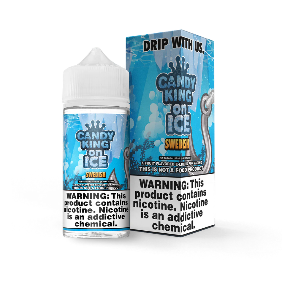 Candy King Vape Juice | Swedish On Ice - Wild Leaf