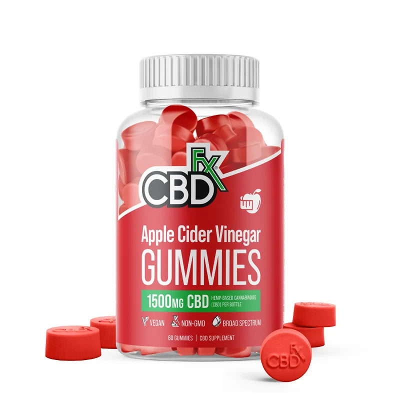 CBDfx | CBD Vitamin Gummies | Apple Cider Vinegar - Wild Leaf