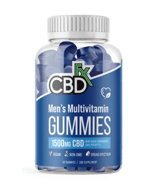 CBDfx | CBD Vitamin Gummies | Men's Multivitamin - Wild Leaf