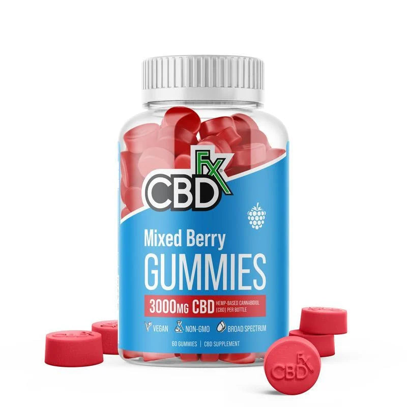 CBDfx | CBD Vitamin Gummies | Mixed Berry - Wild Leaf