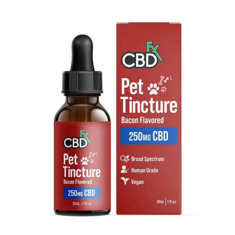 CBDfx | Dog Tincture | Bacon Flavored - Wild Leaf