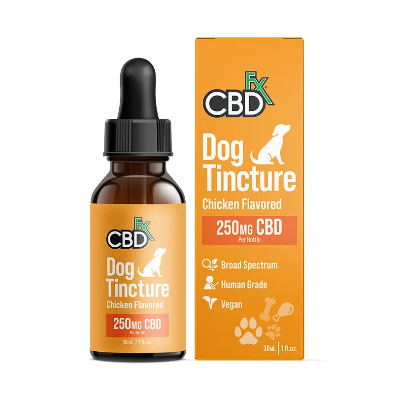 CBDfx | Dog Tincture | Chicken Flavored - Wild Leaf
