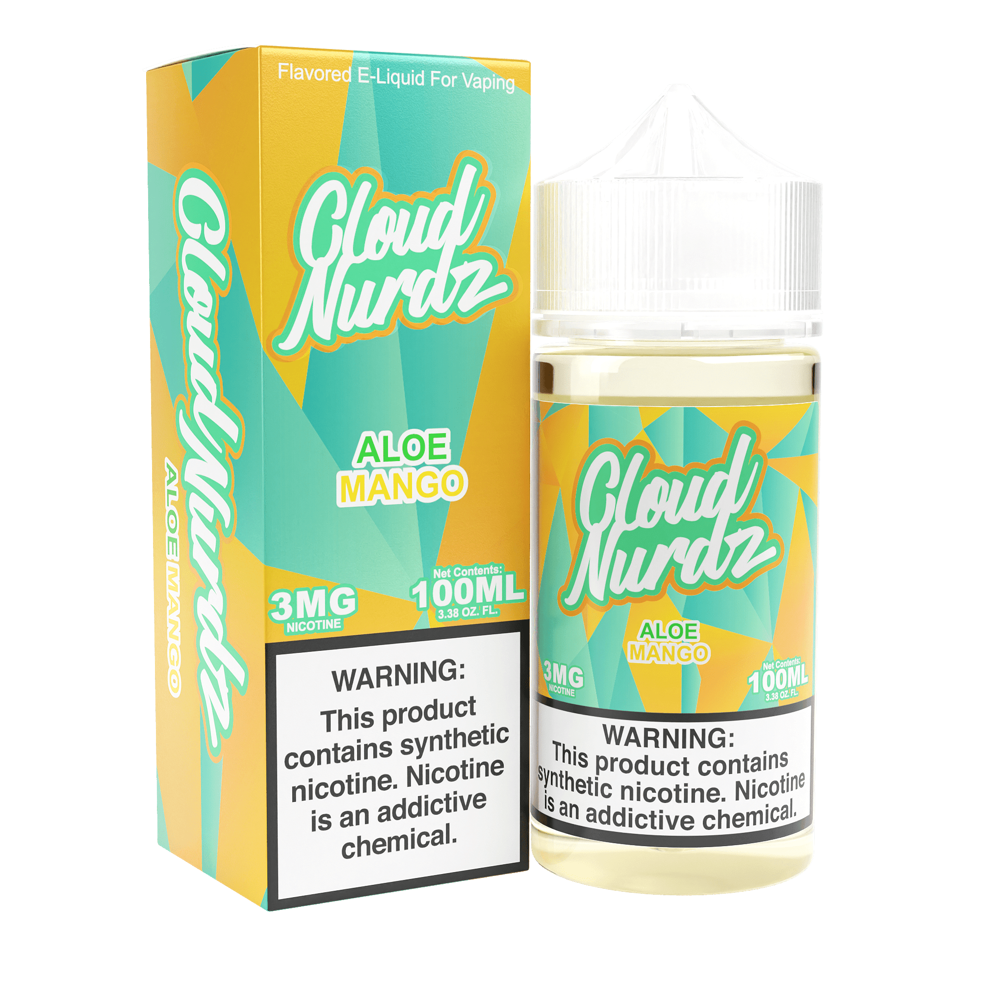 Cloud Nurdz Vape Juice | Aloe Nurdz | Aloe Mango - Wild Leaf