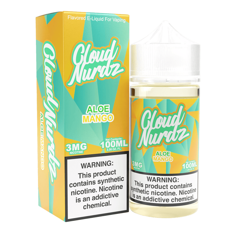 Cloud Nurdz Vape Juice | Aloe Nurdz | Aloe Mango - Wild Leaf