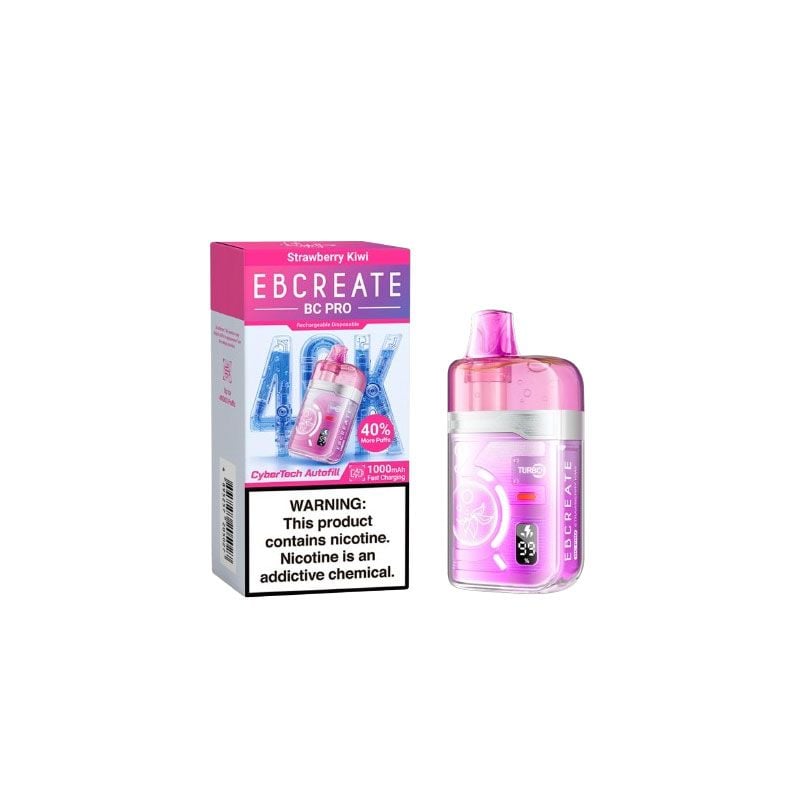 EBCREATE BC Pro 40000 Puff Disposable  Wild Leaf Tobacco