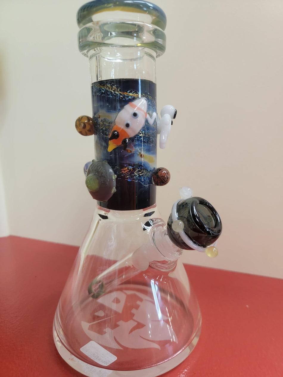 Empire Glass Baby Beaker | Galactic - Wild Leaf