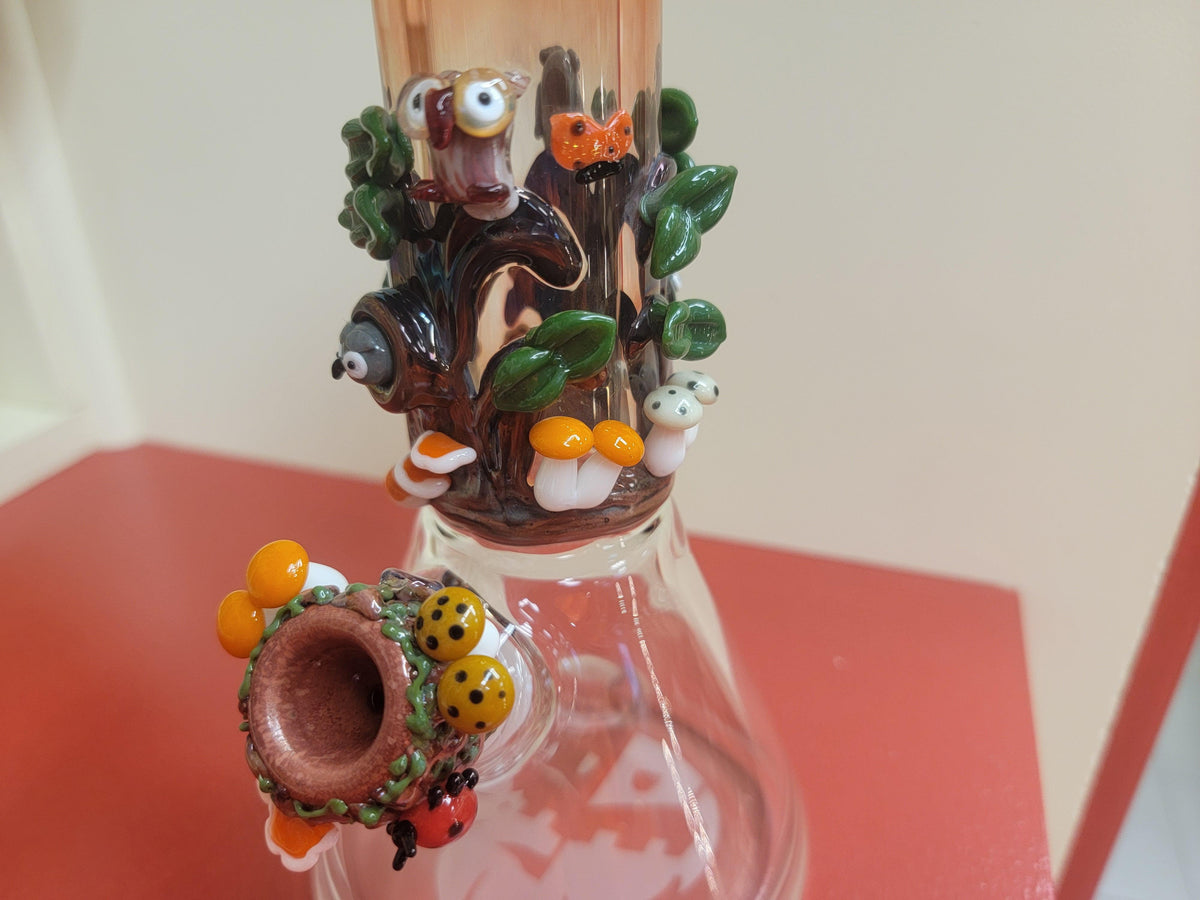 Empire Glass Baby Beaker | Renew The Redwood - Wild Leaf