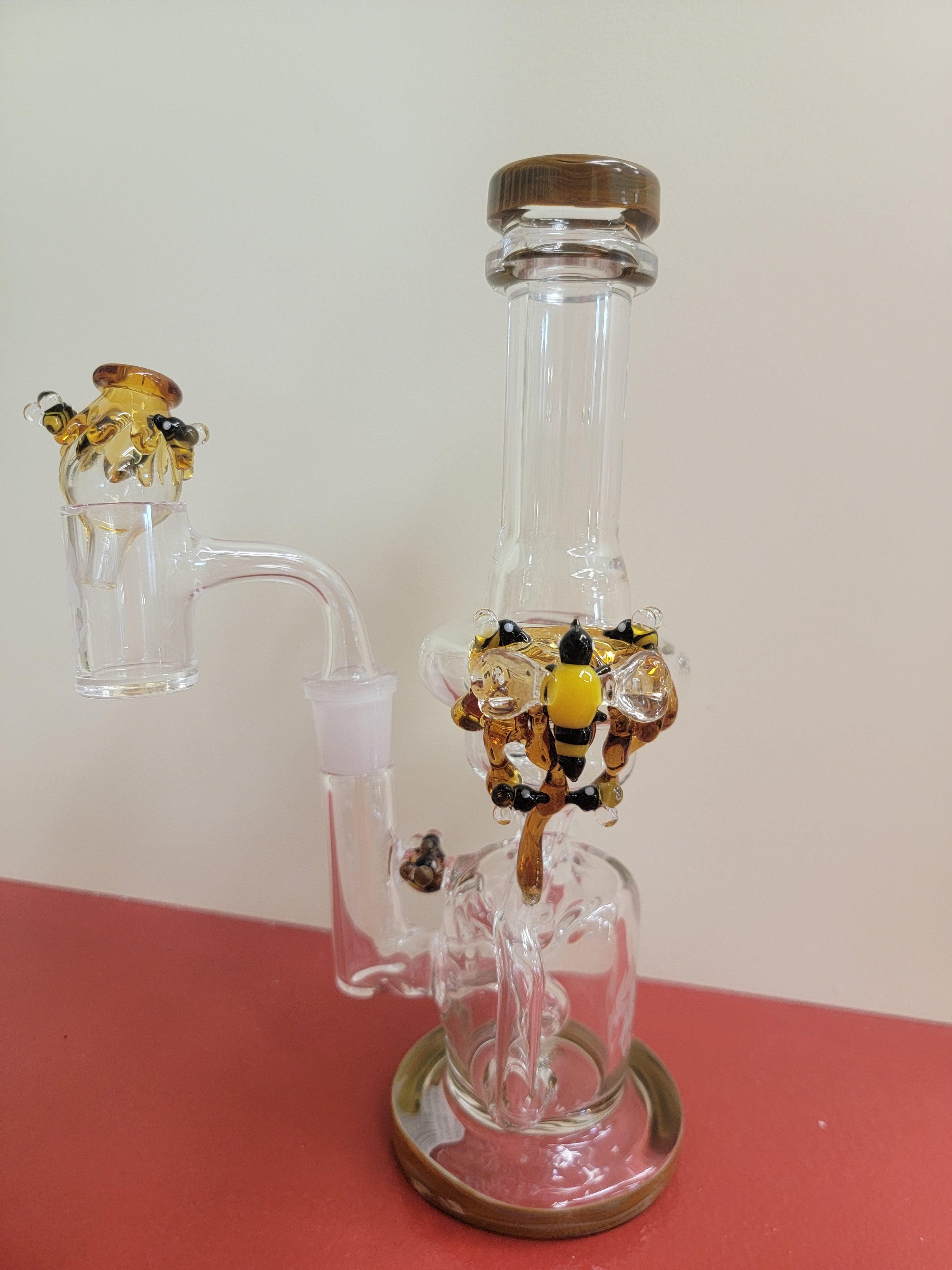 Empire Glass Mini Recycler Kit | Beehive - Wild Leaf