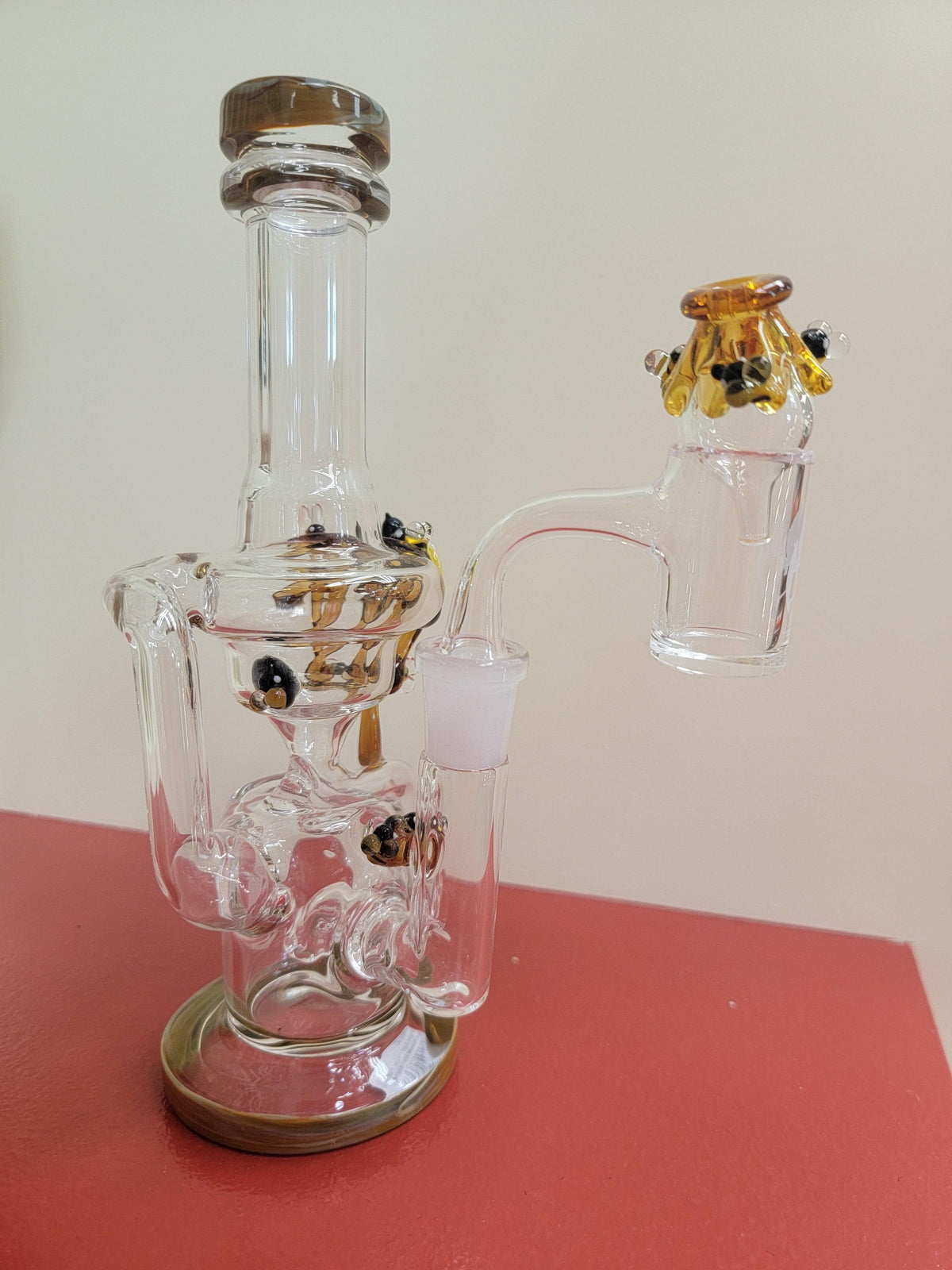 Empire Glass Mini Recycler Kit | Beehive - Wild Leaf