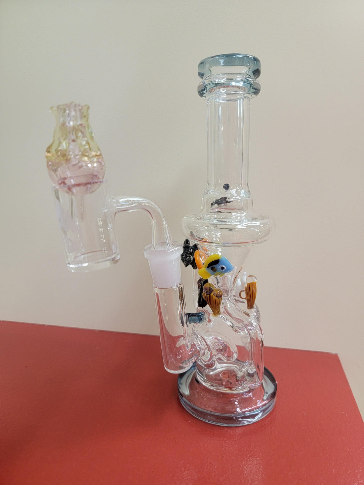 Empire Glass Mini Recycler Kit | East Australian Current - Wild Leaf