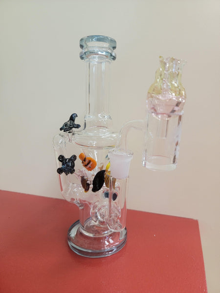 Empire Glass Mini Recycler Kit | East Australian Current - Wild Leaf