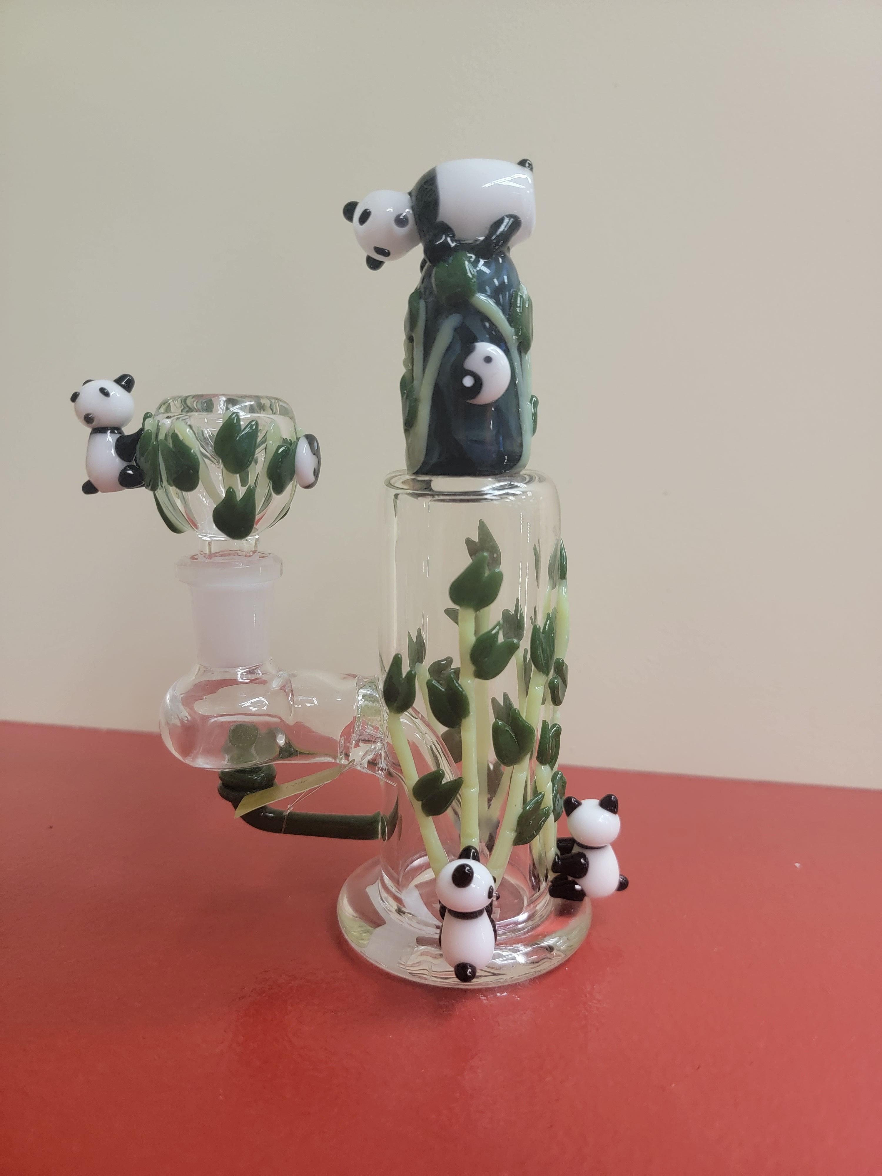 Empire Glass Mini Rig Kit | Panda Nano - Wild Leaf