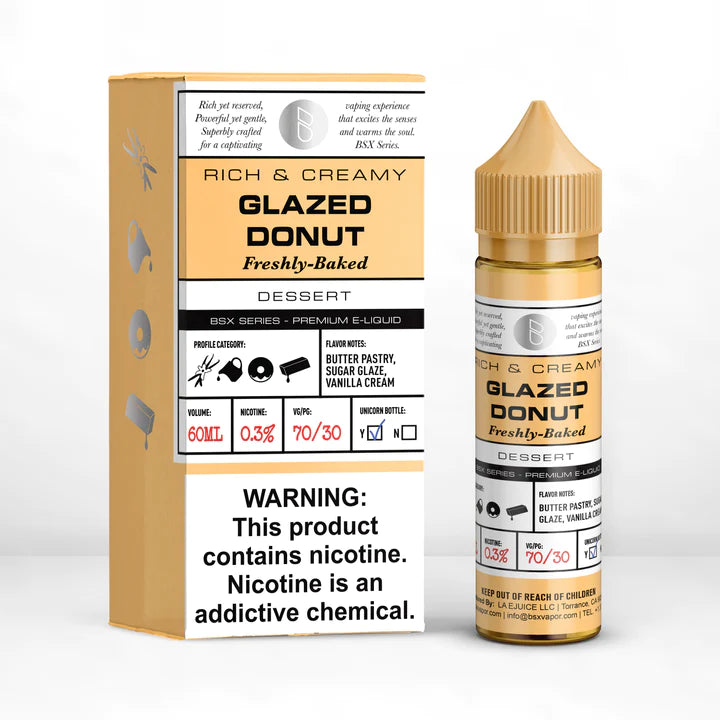 Glas Basix Vape Juice | Glazed Donut