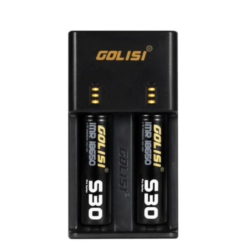 Golisi | Charger O2 Smart Charger | 2 Bay - Wild Leaf