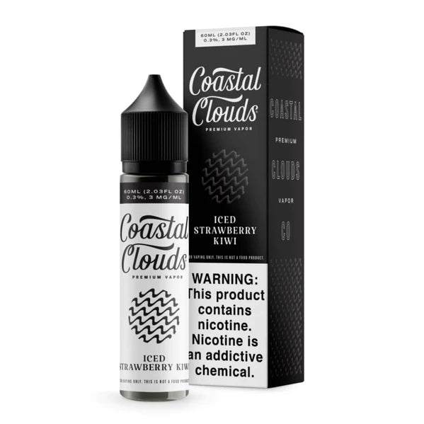 Coastal Clouds Vape Juice | Iced Strawberry Kiwi