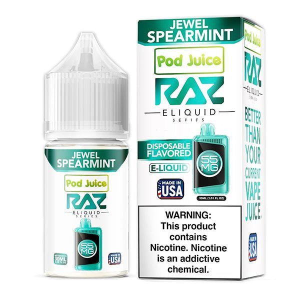 Pod Juice X RAZ Salts | Jewel Spearmint