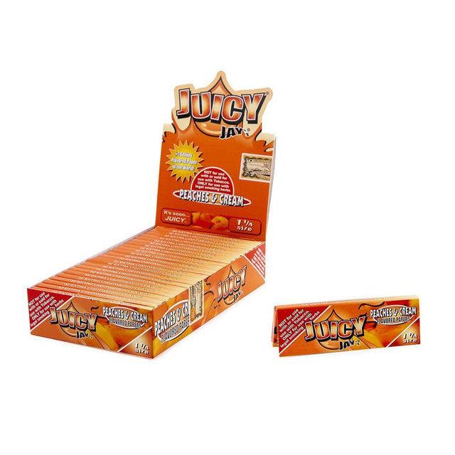 Juicy Jay Papers | Peaches & Cream | 1 1/4 - Wild Leaf