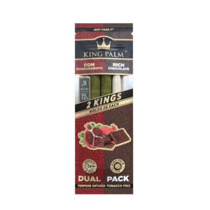King Palm | King 2g | Dual Pomegranate Chocolate - Wild Leaf