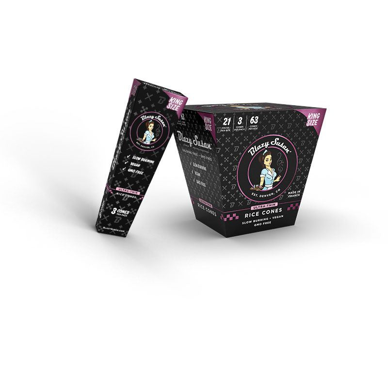 Blazy Susan | Ultra Thin Rice Cones | King Size