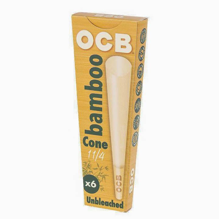 OCB | Bamboo Cones | 1 1/4 - Wild Leaf