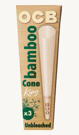 OCB | Bamboo Cones | King Size - Wild Leaf