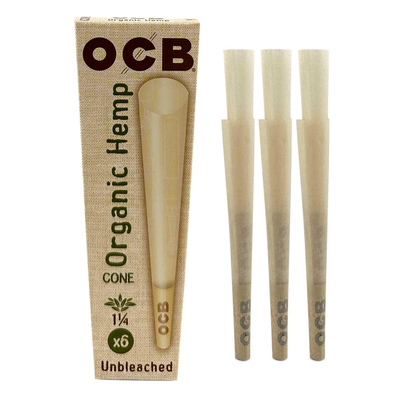 OCB | Organic Cones | 1 1/4 - Wild Leaf