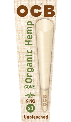 OCB | Organic Hemp Cones | King Size - Wild Leaf