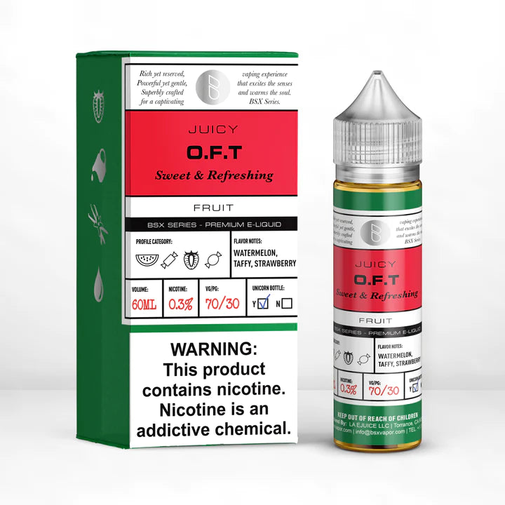 Glas Basix Vape Juice | O.F.T