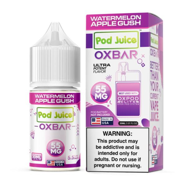Pod Juice X Oxbar Salts | Watermelon Apple Gush