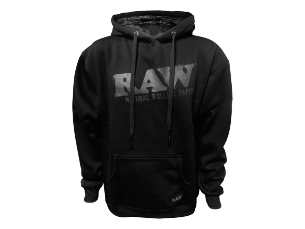 RAW | Hoodie | 3X | Black - Wild Leaf