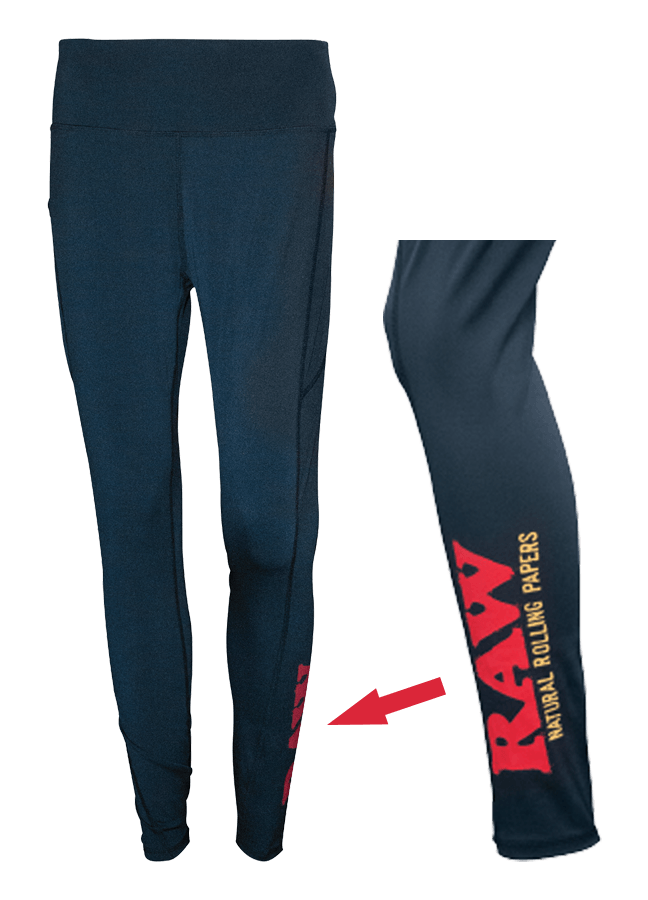 RAW | Leggings | Kingsize Large - Wild Leaf