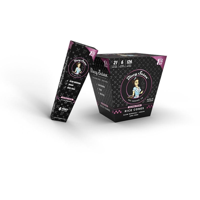 Blazy Susan | Ultra Thin Rice Cones | 1 1/4