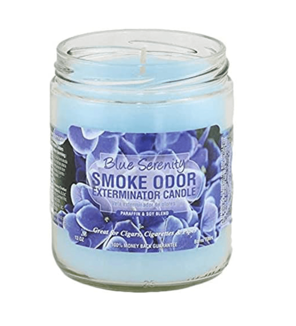 Smoke Odor | Candle | Blue Serenity - Wild Leaf