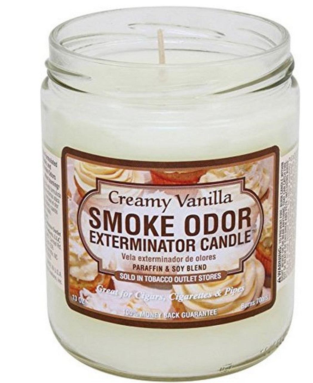 Smoke Odor | Candle | Creamy Vanilla - Wild Leaf