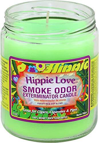 Smoke Odor | Candle | Hippie Love - Wild Leaf