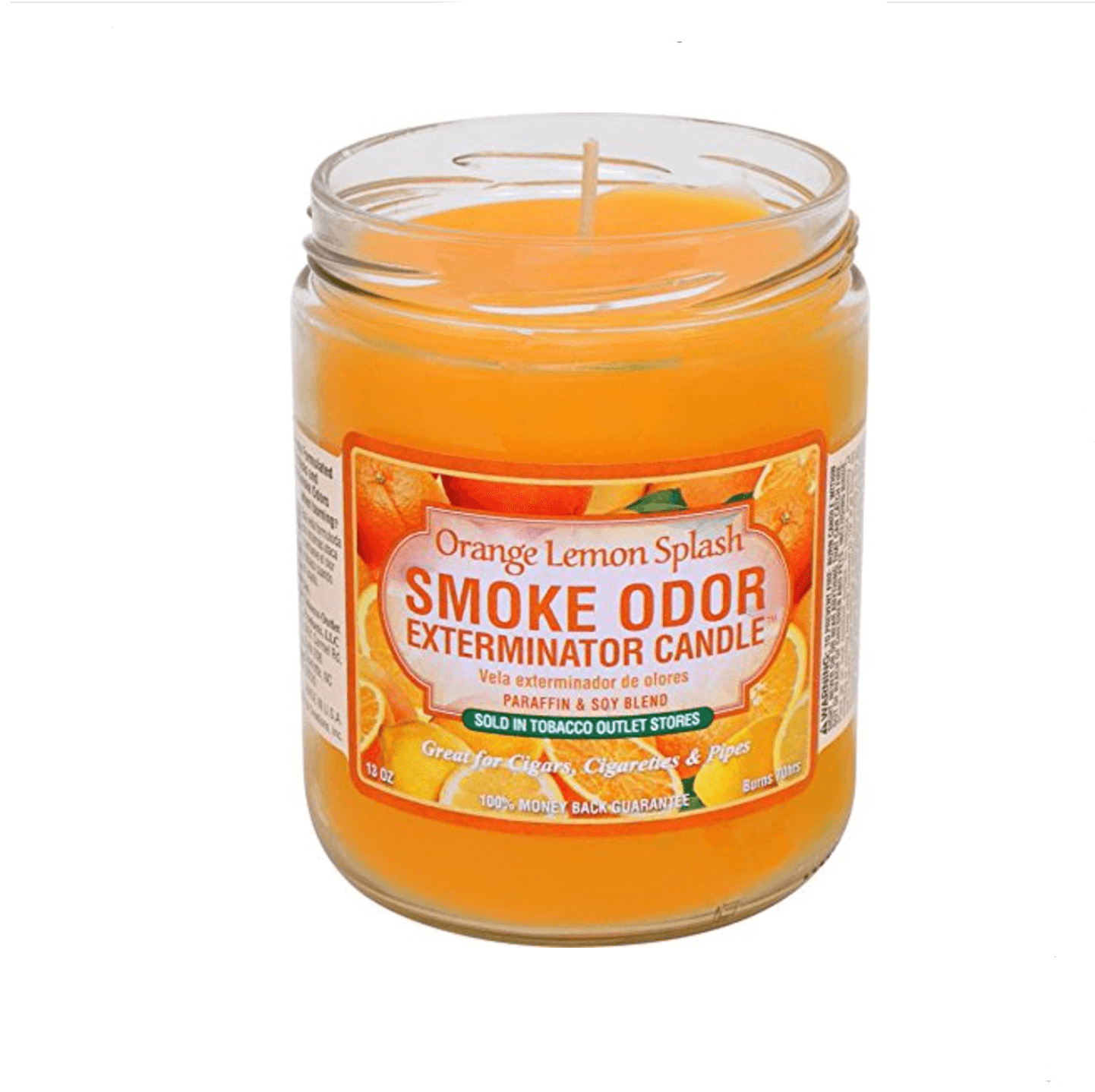 Smoke Odor | Candle | Orange Lemon Splash - Wild Leaf