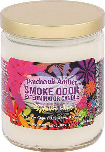 Smoke Odor | Candle | Patchouli Amber - Wild Leaf