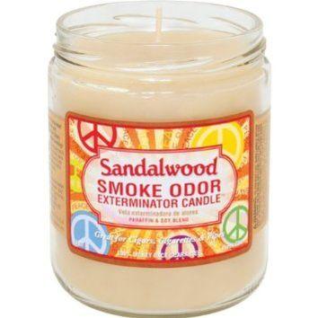 Smoke Odor | Candle | Sandalwood - Wild Leaf