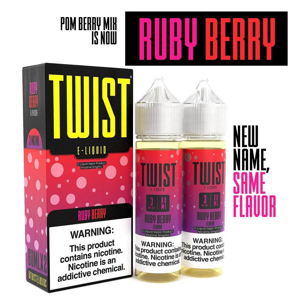 Twist E-Liquid | Pom Berry - Wild Leaf