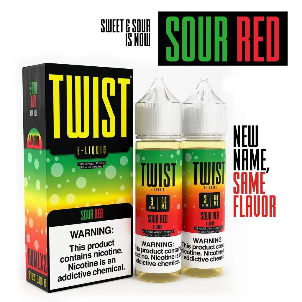 Twist E-Liquid | Sour Red - Wild Leaf
