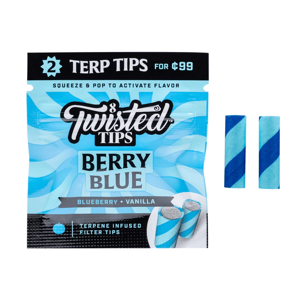Twisted Tips | Berry Blue - Wild Leaf