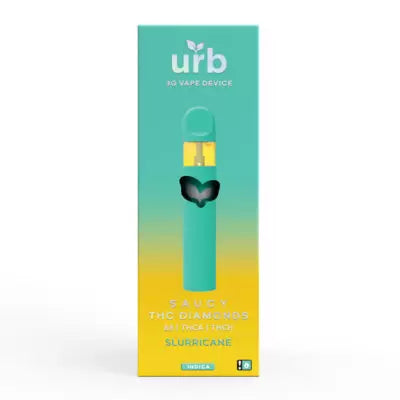 Urb | Saucy Diamonds 3g Disposable | Slurricane - Wild Leaf