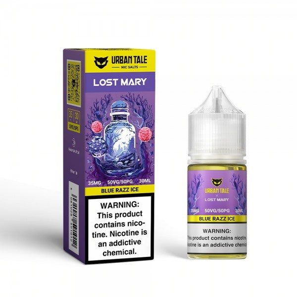 Urban Tale X Lost Mary Salts | Blue Razz Ice