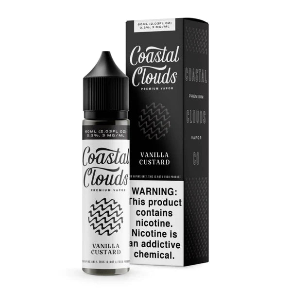 Coastal Clouds Vape Juice | Vanilla Custard
