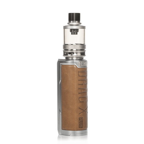 Voopoo | Drag X Plus Kit | Silver & Retro Brown - Wild Leaf