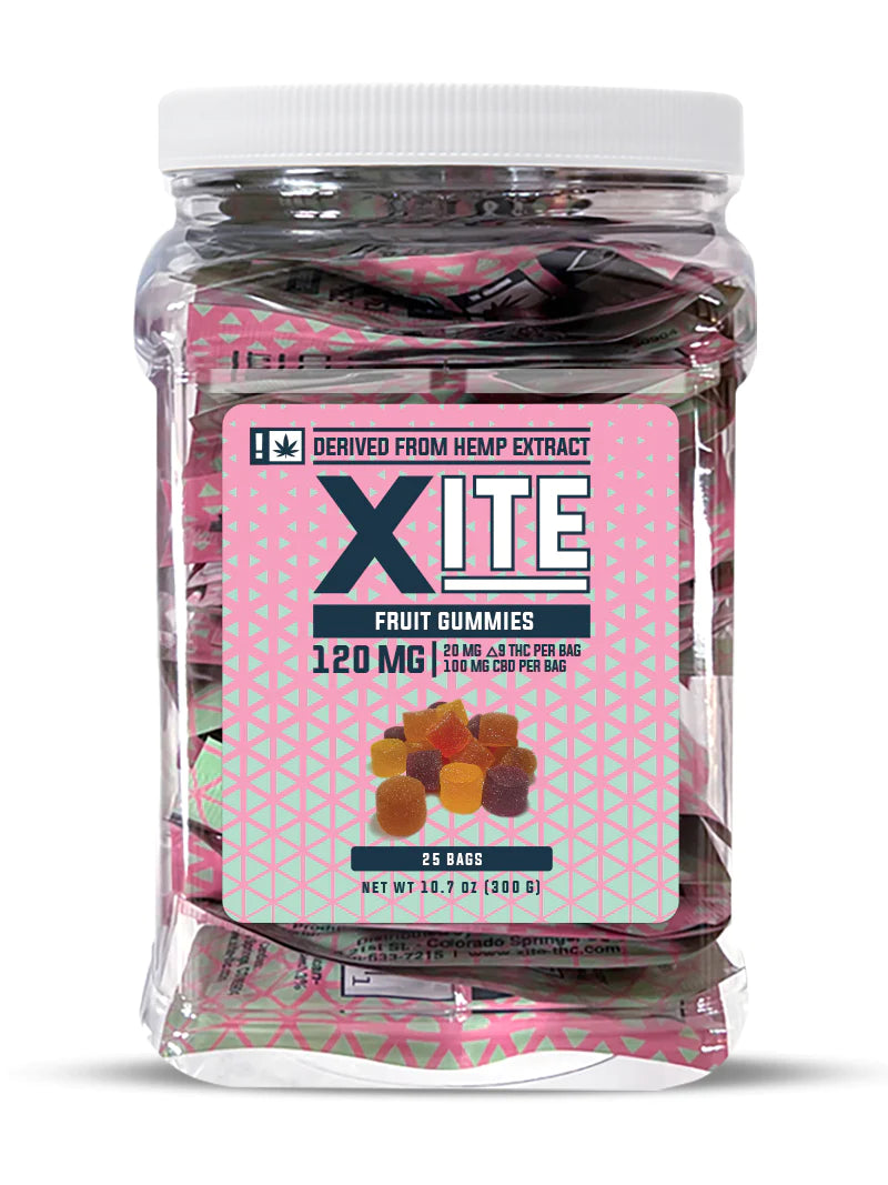 XITE | D9 Fruit Gummies - Wild Leaf
